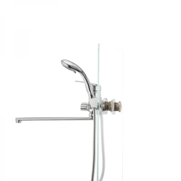 Смеситель для ванны Cron Magic 006 (черная ручка) (CR0114)