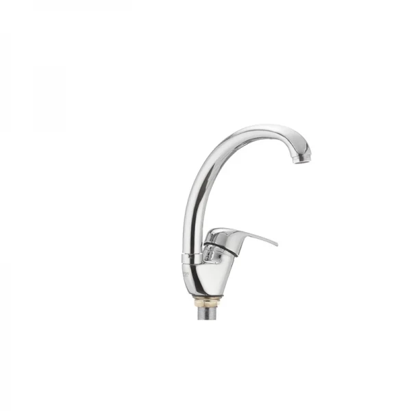 Смеситель для кухни Cron Magic 777 (черная ручка) (CR0115)