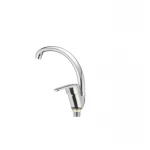 Смеситель для кухни Cron Magic 777 (черная ручка) (CR0115)