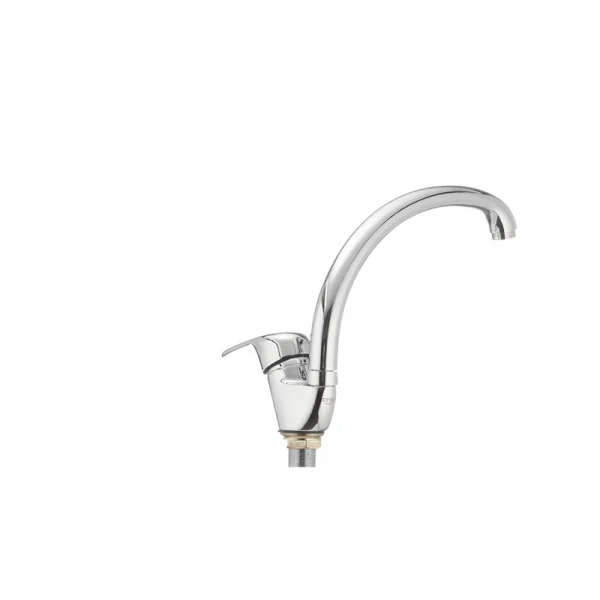 Смеситель для кухни Cron Magic 777 (черная ручка) (CR0115)