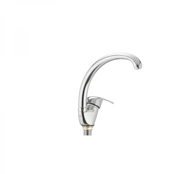 Смеситель для кухни Cron Magic 777 (черная ручка) (CR0115)