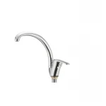 Смеситель для кухни Cron Magic 777 (черная ручка) (CR0115)