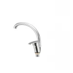 Смеситель для кухни Cron Magic 777 (черная ручка) (CR0115)