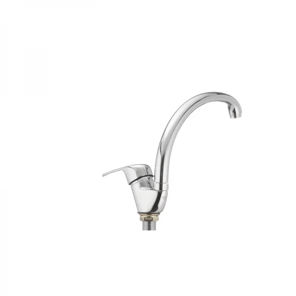 Смеситель для кухни Cron Magic 777 (черная ручка) (CR0115)