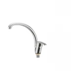 Смеситель для кухни Cron Magic 777 (черная ручка) (CR0115)