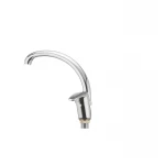 Смеситель для кухни Cron Magic 777 (черная ручка) (CR0115)