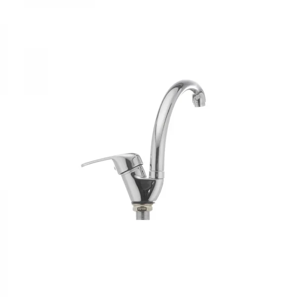 Смеситель для кухни Cron Magic 777 (синяя ручка) (CR0116)