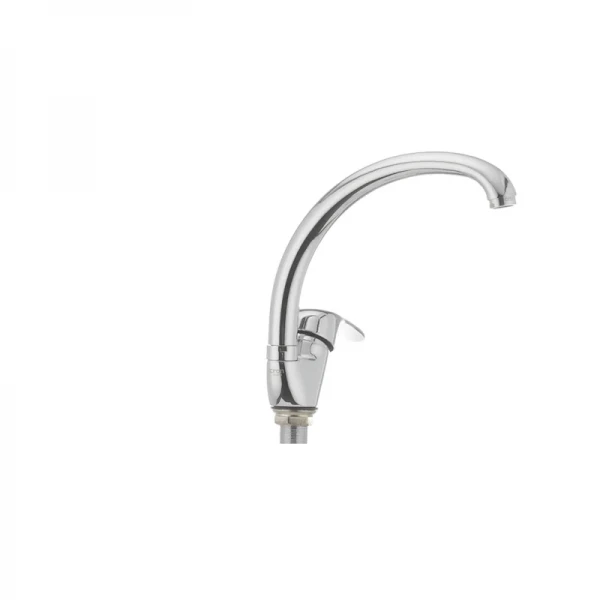 Смеситель для кухни Cron Magic 777 (красная ручка) (CR0117)