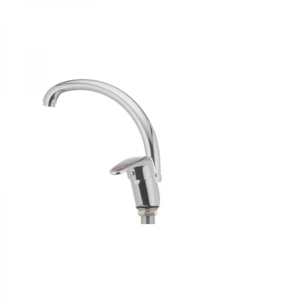 Смеситель для кухни Cron Magic 777 (красная ручка) (CR0117)