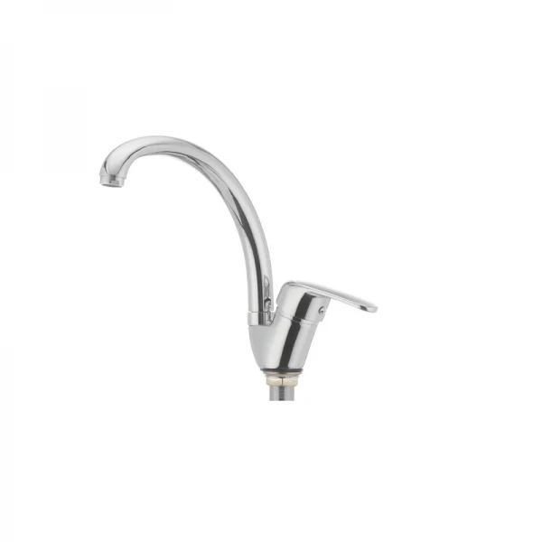 Смеситель для кухни Cron Magic 777 (красная ручка) (CR0117)