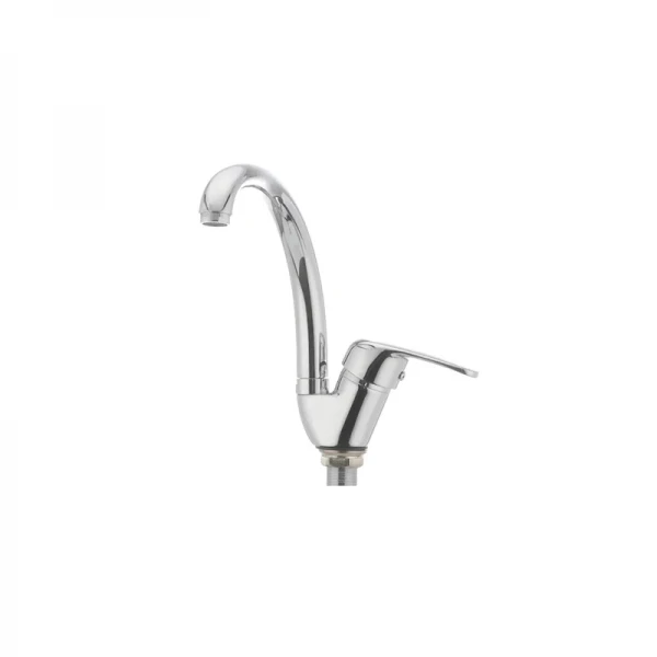 Смеситель для кухни Cron Magic 777 (красная ручка) (CR0117)