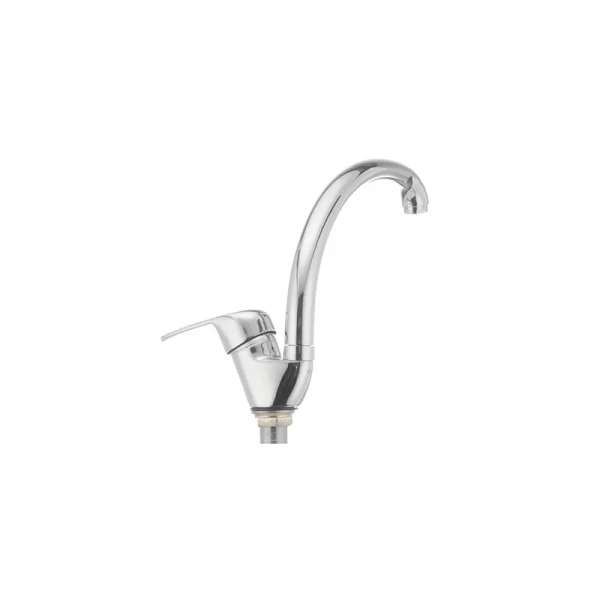 Смеситель для кухни Cron Magic 777 (красная ручка) (CR0117)