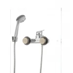 Смеситель для ванны Cron Magic 009 (черная ручка) (CR0124)