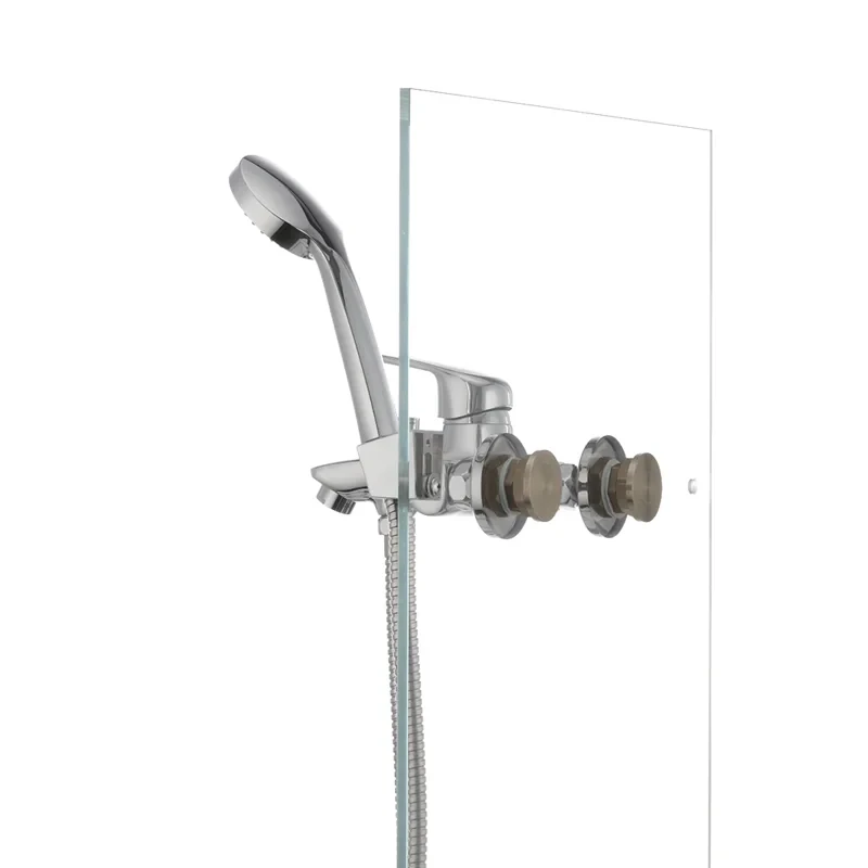 Смеситель для ванны Cron Magic 009 (черная ручка) (CR0124)