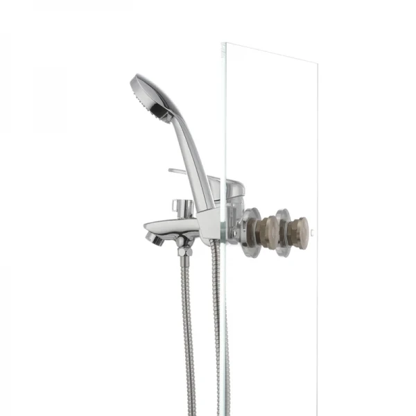 Смеситель для ванны Cron Magic 009 (черная ручка) (CR0124)