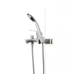 Смеситель для ванны Cron Magic 009 (черная ручка) (CR0124)