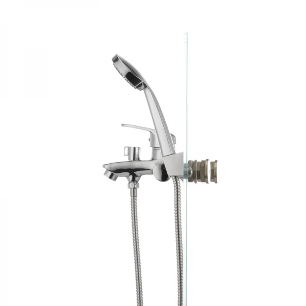 Смеситель для ванны Cron Magic 009 (черная ручка) (CR0124)