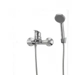 Смеситель для ванны Cron Magic 009 (черная ручка) (CR0124)