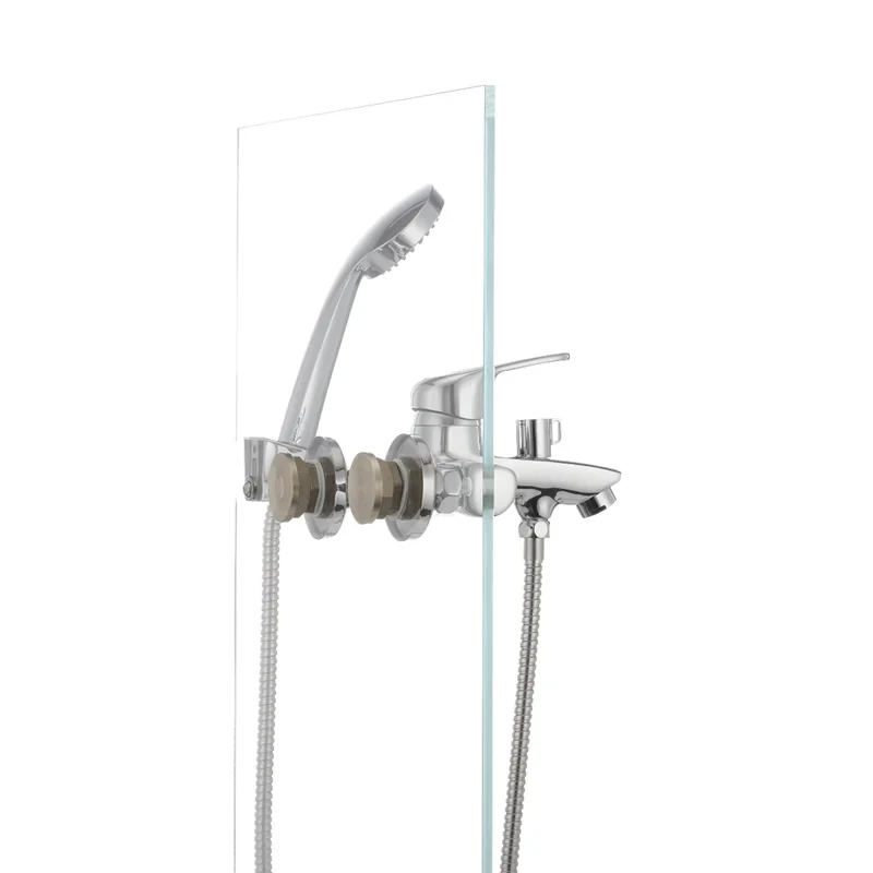 Смеситель для ванны Cron Magic 009 (черная ручка) (CR0124)