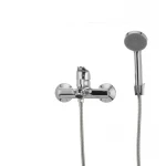 Смеситель для ванны Cron Magic 009 (черная ручка) (CR0124)