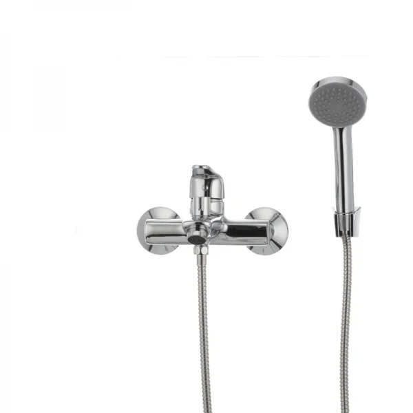 Смеситель для ванны Cron Magic 009 (черная ручка) (CR0124)