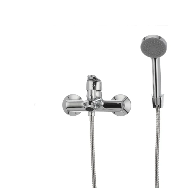 Смеситель для ванны Cron Magic 009 (черная ручка) (CR0124)