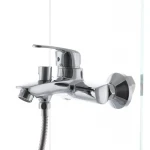 Смеситель для ванны Cron Magic 009 (синяя ручка) (CR0125)