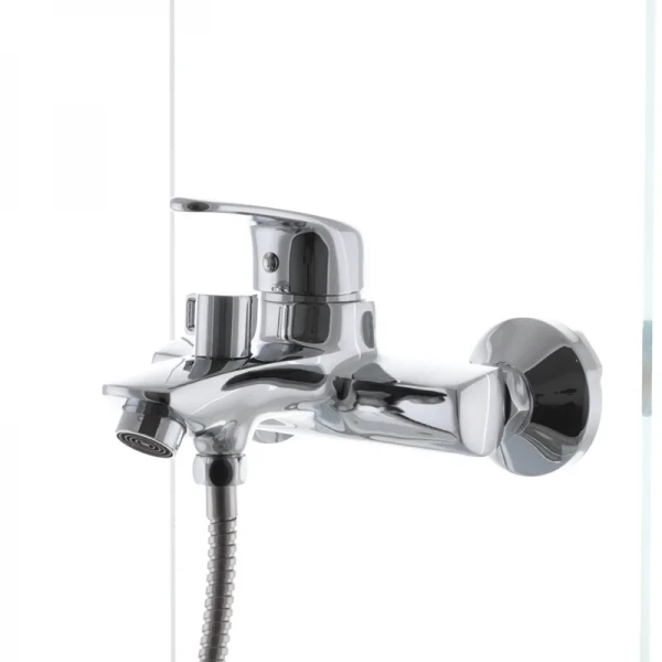 Смеситель для ванны Cron Magic 009 (синяя ручка) (CR0125)