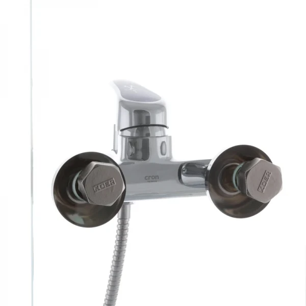 Смеситель для ванны Cron Magic 009 (синяя ручка) (CR0125)