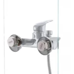 Смеситель для ванны Cron Magic 009 (синяя ручка) (CR0125)