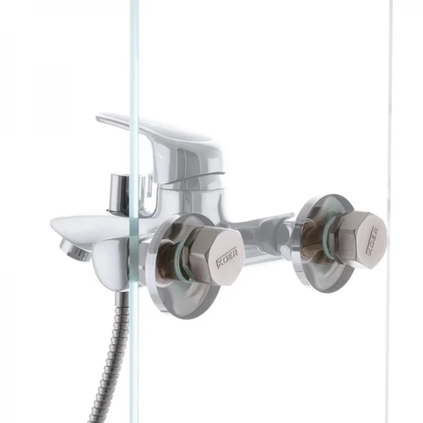 Смеситель для ванны Cron Magic 009 (синяя ручка) (CR0125)