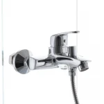 Смеситель для ванны Cron Magic 009 (синяя ручка) (CR0125)