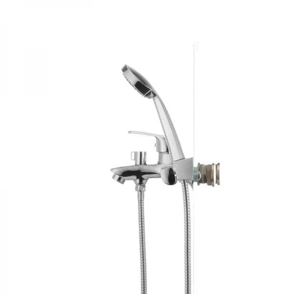 Смеситель для ванны Cron Magic 009 (красная ручка) (CR0126)