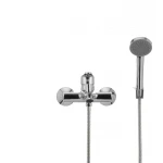 Смеситель для ванны Cron Magic 009 (красная ручка) (CR0126)