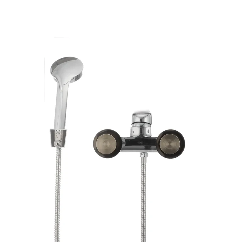 Смеситель для ванны Cron Magic 009 (красная ручка) (CR0126)