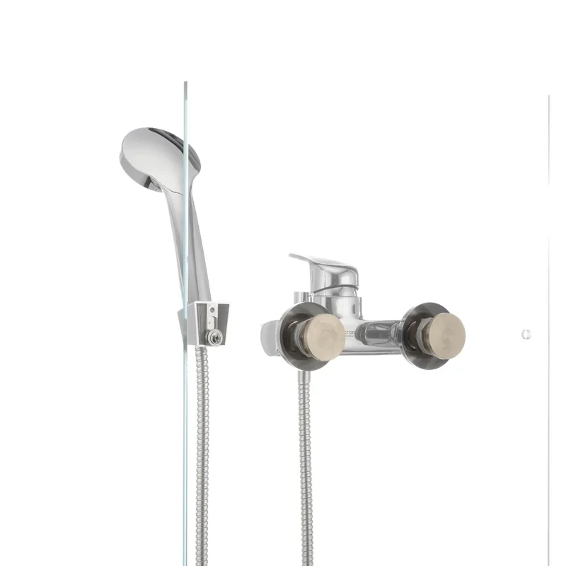 Смеситель для ванны Cron Magic 009 (красная ручка) (CR0126)