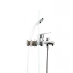 Смеситель для ванны Cron Magic 009 (красная ручка) (CR0126)