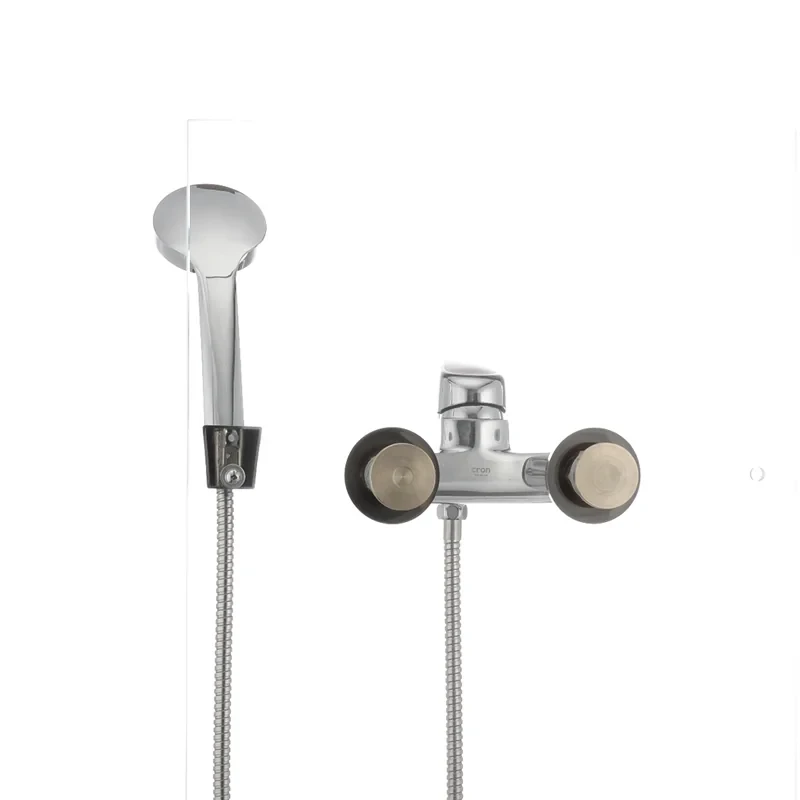 Смеситель для ванны Cron Magic 009 (красная ручка) (CR0126)