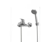 Смеситель для ванны Cron Magic 009 (красная ручка) (CR0126)