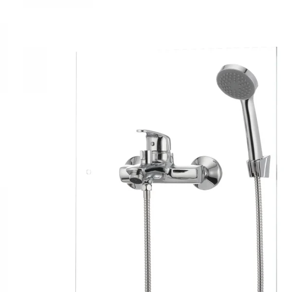 Смеситель для ванны Cron Magic 009 (красная ручка) (CR0126)