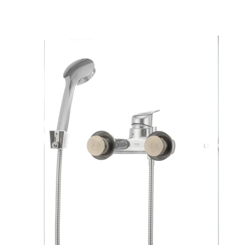 Смеситель для ванны Cron Magic 009 (красная ручка) (CR0126)