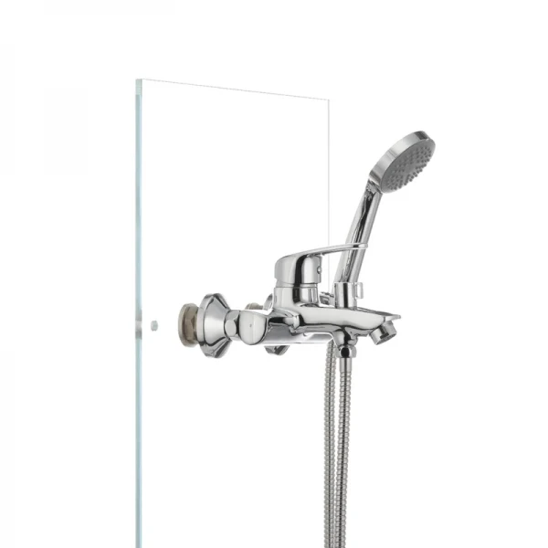 Смеситель для ванны Cron Magic 009 (красная ручка) (CR0126)