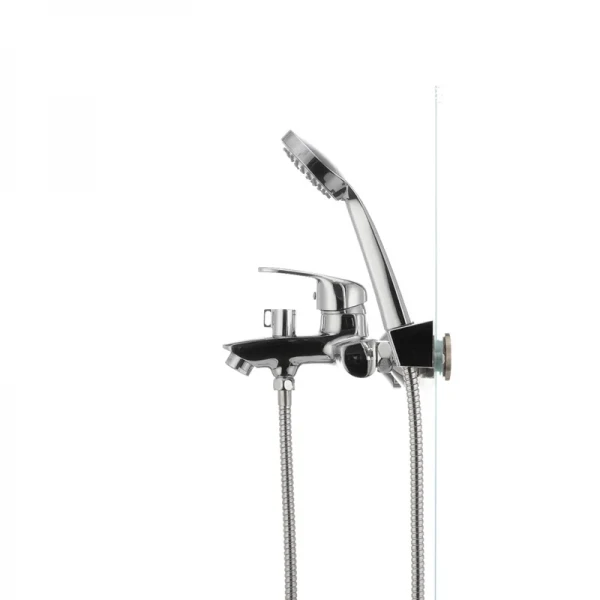 Смеситель для ванны Cron Magic 009 (красная ручка) (CR0126)