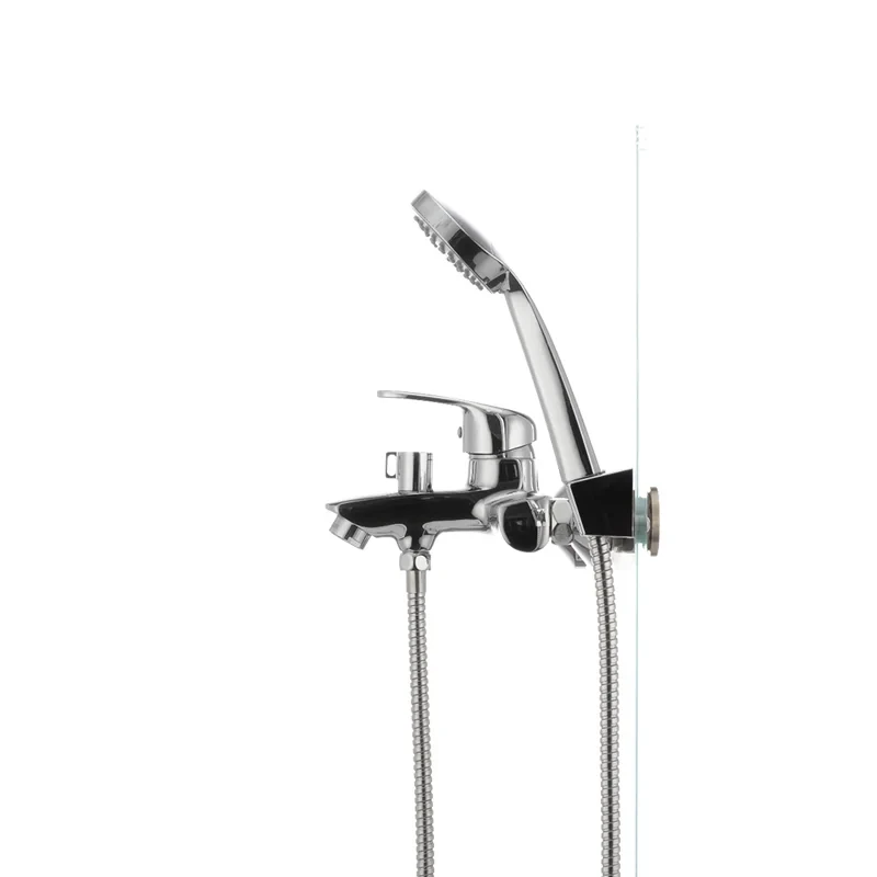 Смеситель для ванны Cron Magic 009 (красная ручка) (CR0126)