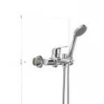 Смеситель для ванны Cron Magic 009 (красная ручка) (CR0126)