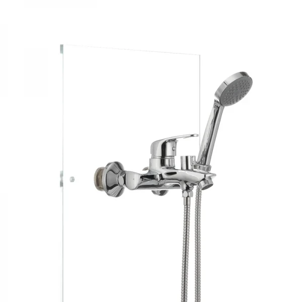 Смеситель для ванны Cron Magic 009 (красная ручка) (CR0126)