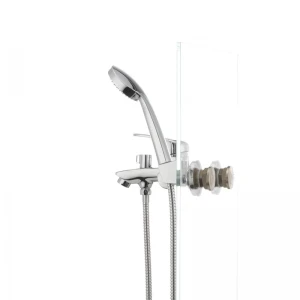 Смеситель для ванны Cron Magic 009 (красная ручка) (CR0126)