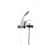 Смеситель для ванны Cron Magic 009 (красная ручка) (CR0126)