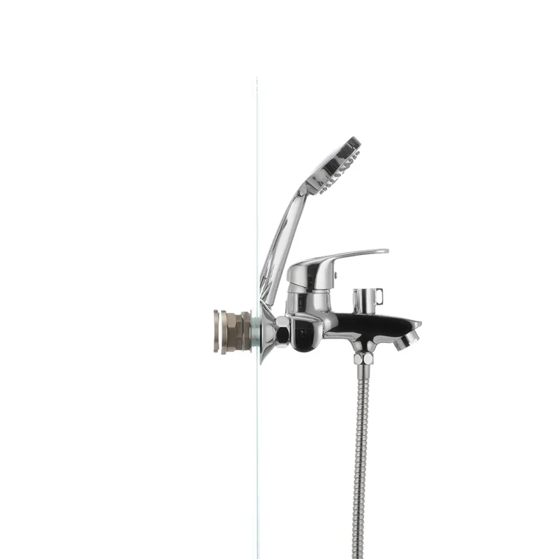 Смеситель для ванны Cron Magic 009 (красная ручка) (CR0126)