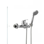 Смеситель для ванны Cron Magic 009 (красная ручка) (CR0126)